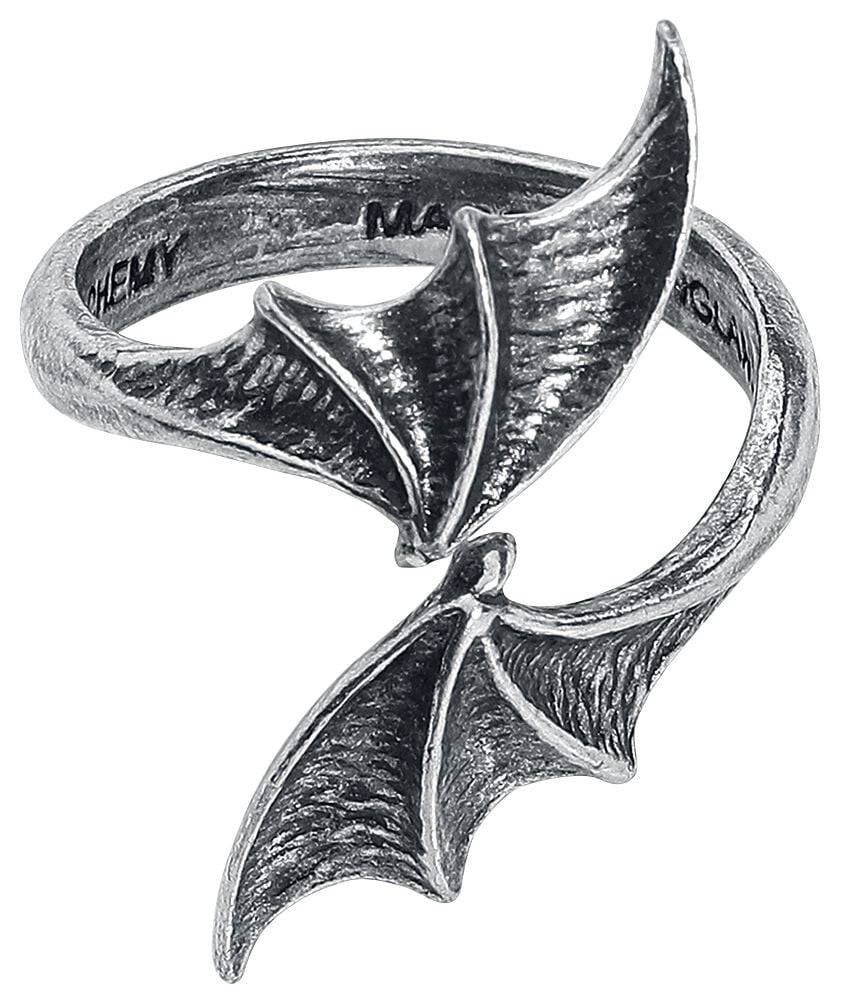 EMP "Night with the Goethe Ring" Ring silberfarben von Alchemy Gothic