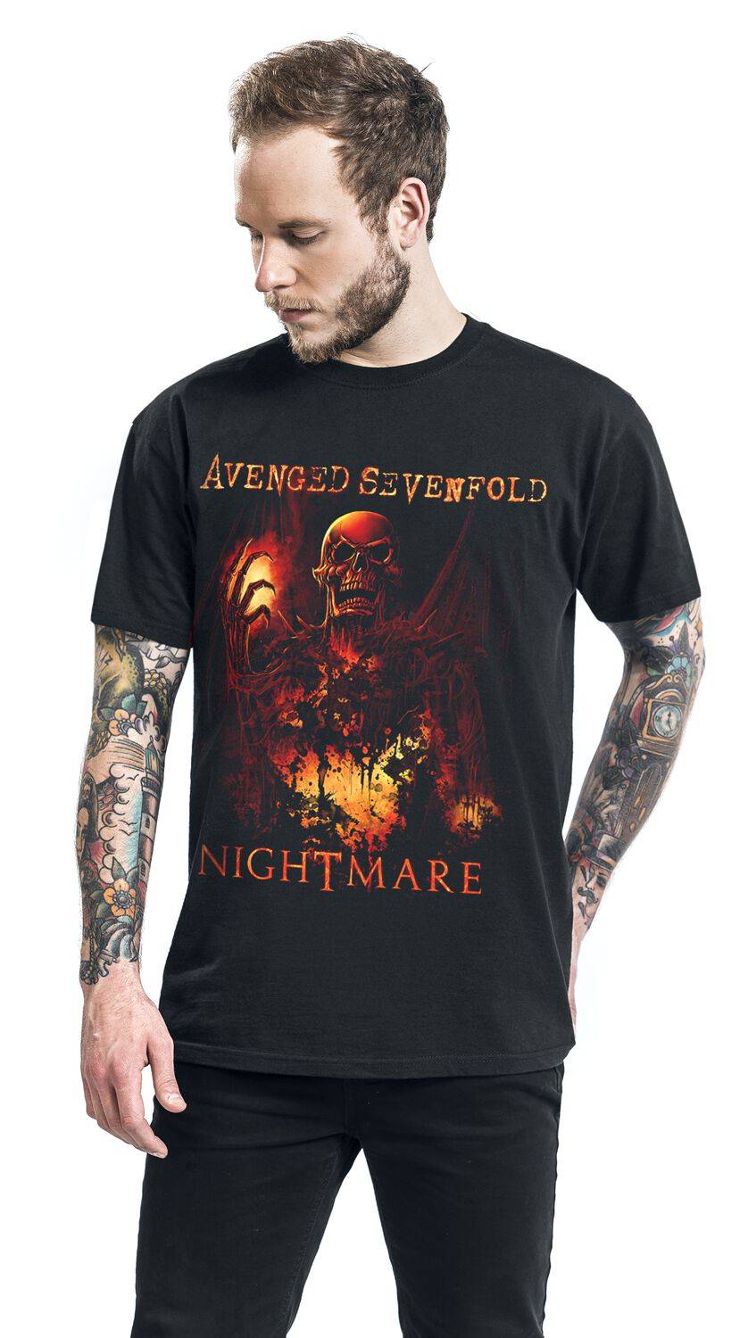 EMP "Nightmare" T-Shirt Schwarz Von Avenged Sevenfold