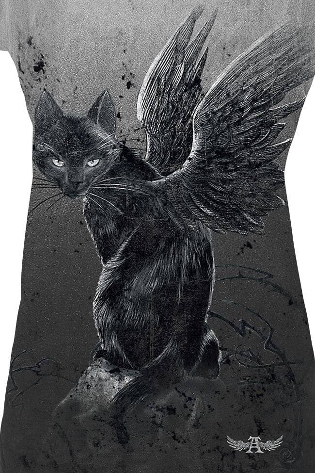 EMP "Nine Lives Vintage" T-Shirt Grau Von Alchemy England