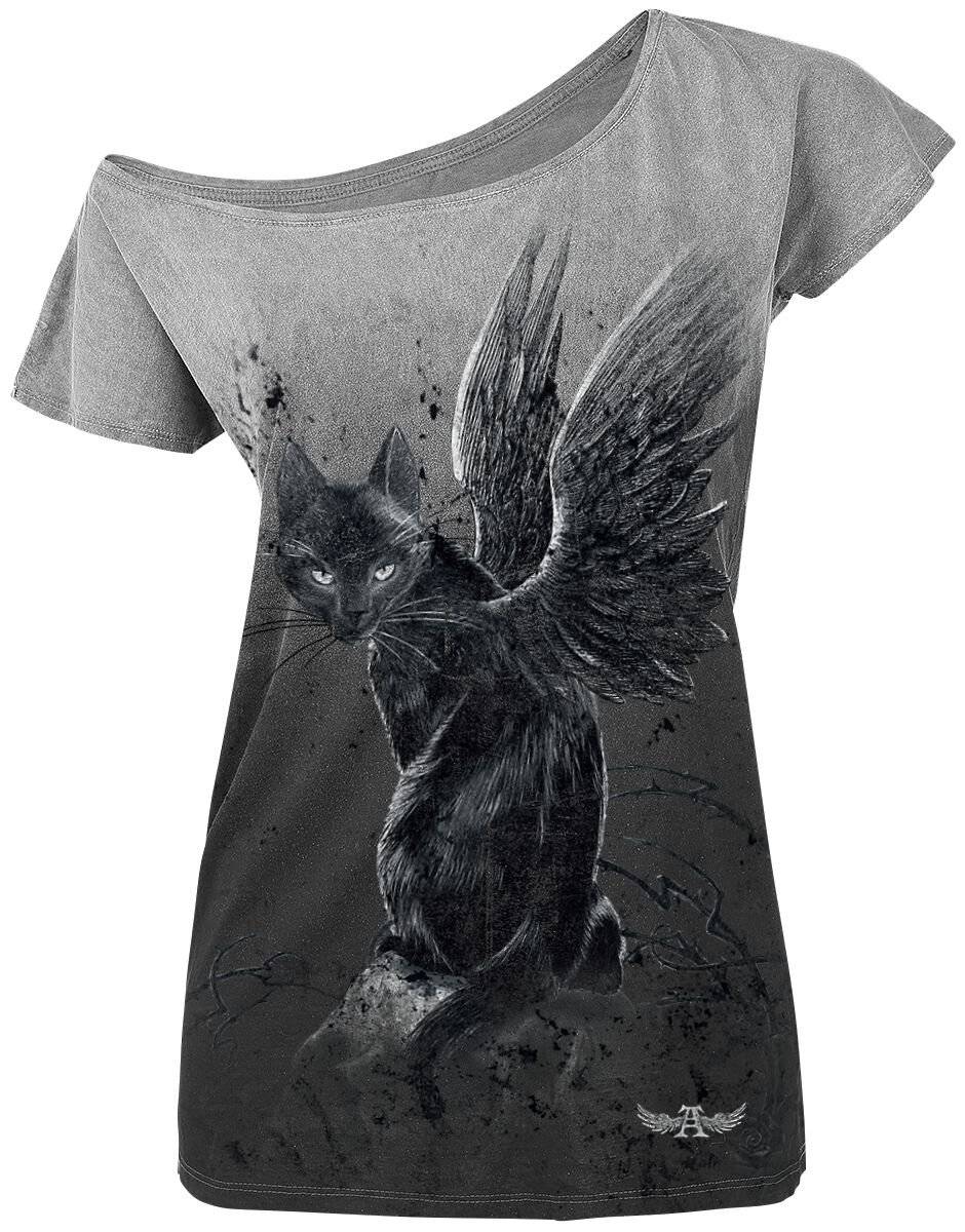 EMP "Nine Lives Vintage" T-Shirt grau von Alchemy England
