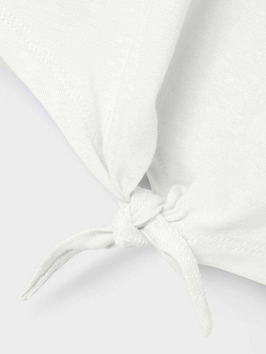 EMP "NKFVaya S/S Loose Top" T-Shirt Weiß Von Name It