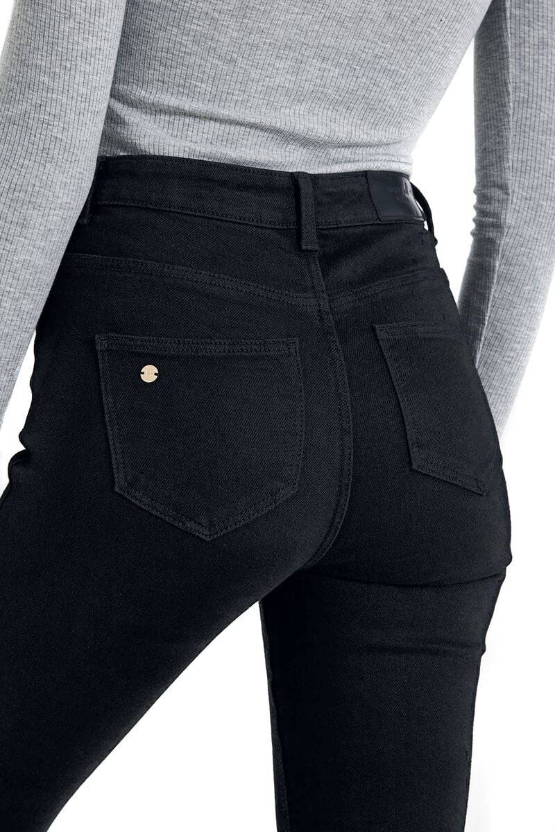 EMP "NMCallie Chic HW Jeans" Jeans Schwarz Von Noisy May