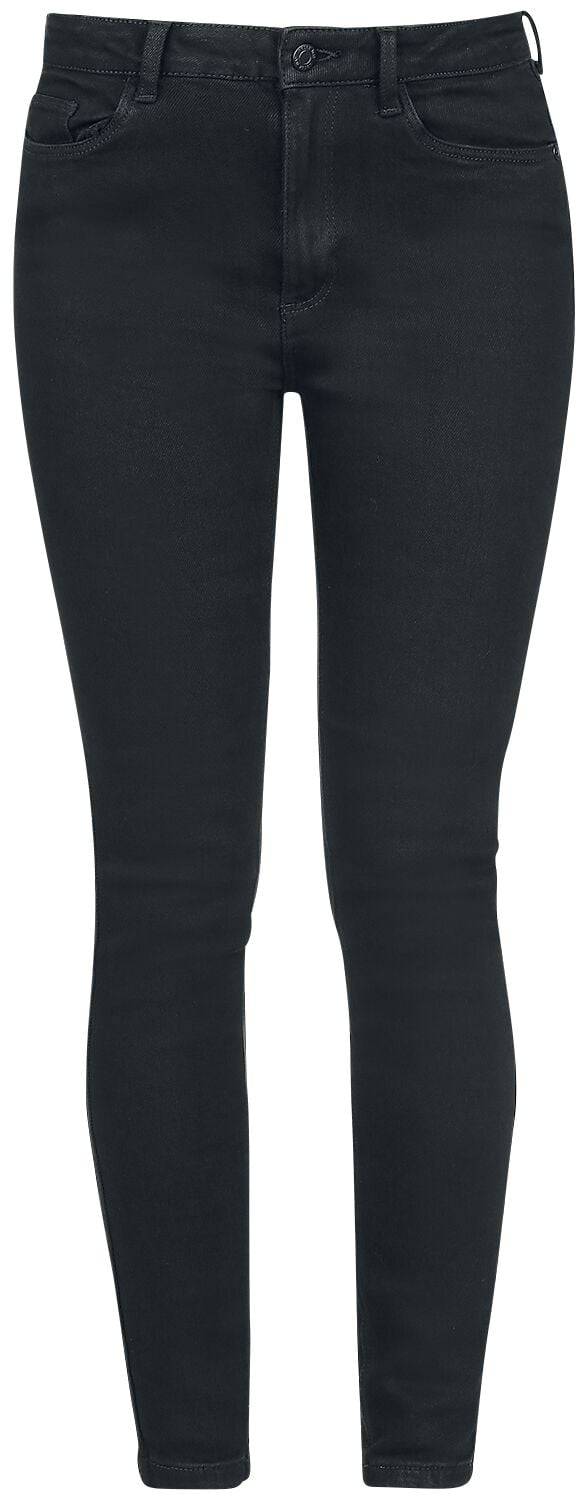 EMP "NMCallie Chic HW Jeans" Jeans schwarz von Noisy May