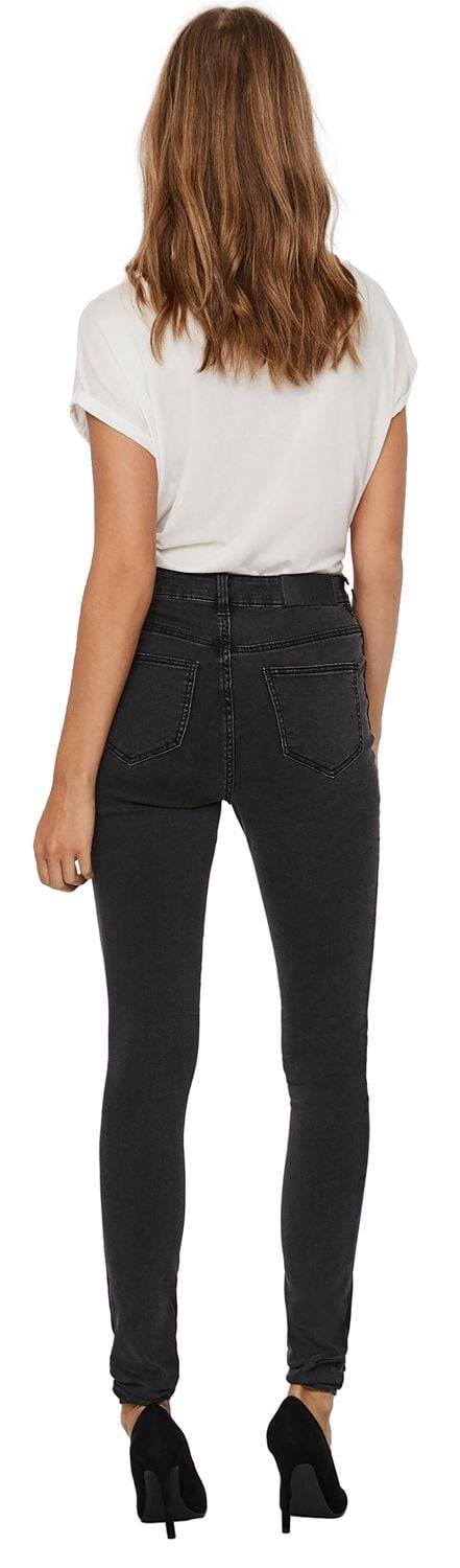 EMP "NMCallie HW Skinny Jeans" Jeans Dunkelgrau Von Noisy May