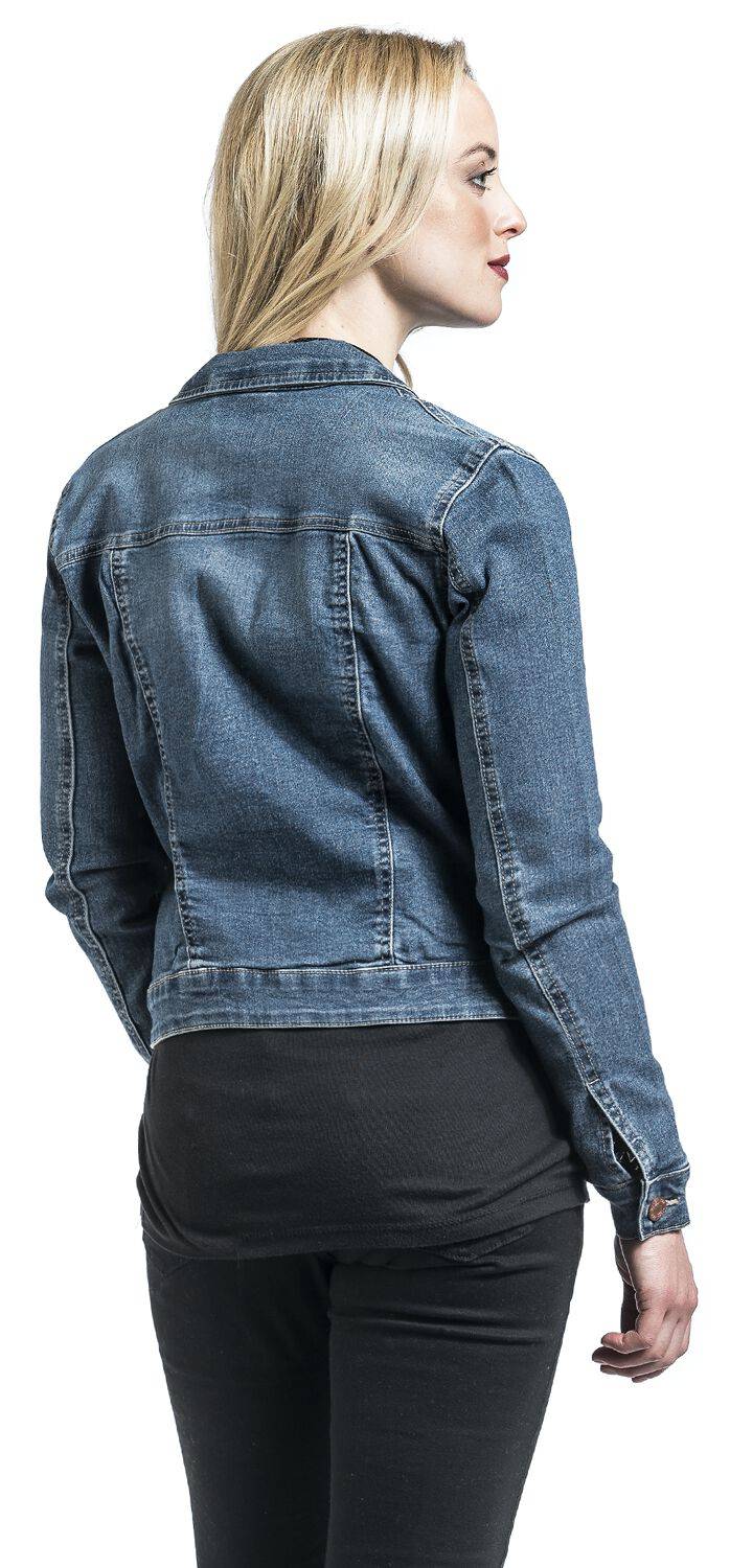 EMP "NMDebra Denim Jacket" Jeansjacke Blau Von Noisy May