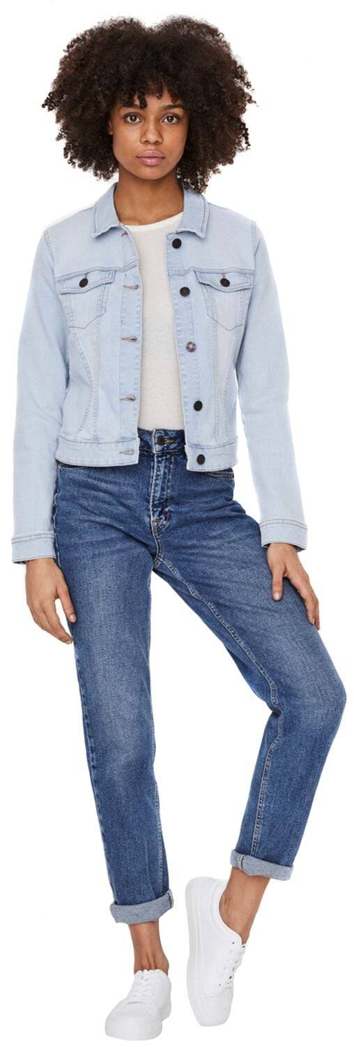 EMP "NMDebra Denim Jacket" Jeansjacke Blau Von Noisy May