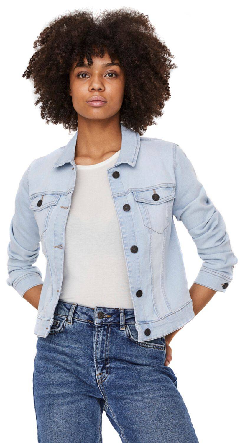 EMP "NMDebra Denim Jacket" Jeansjacke Blau Von Noisy May