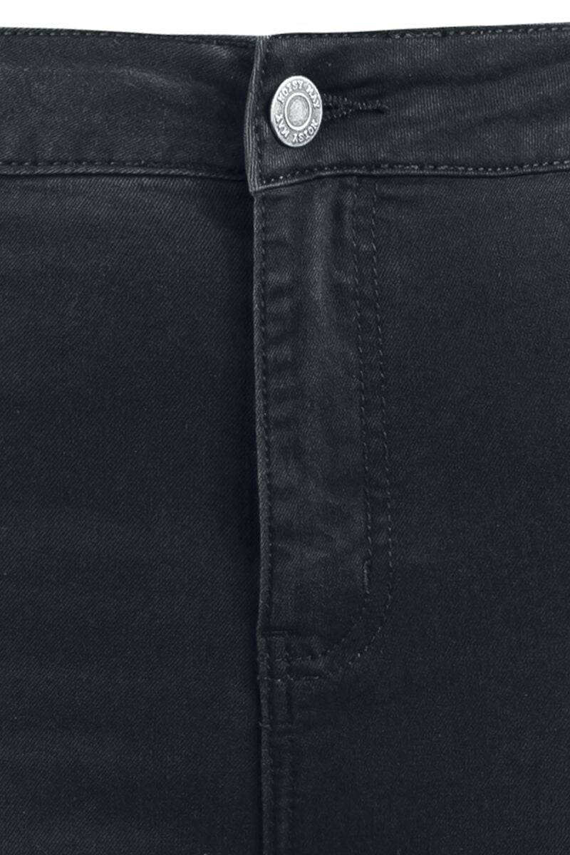 EMP "NMElla Super High Jeans" Jeans Schwarz Von Noisy May