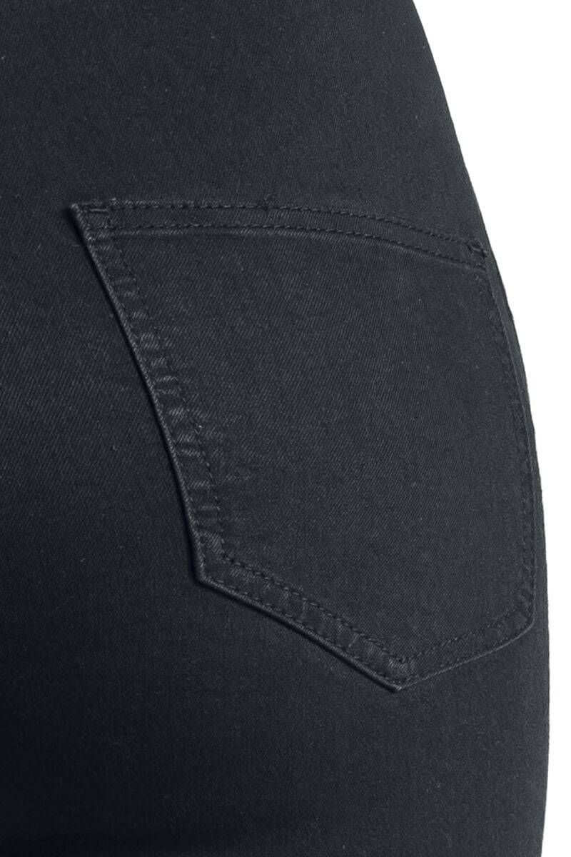 EMP "NMElla Super High Jeans" Jeans Schwarz Von Noisy May