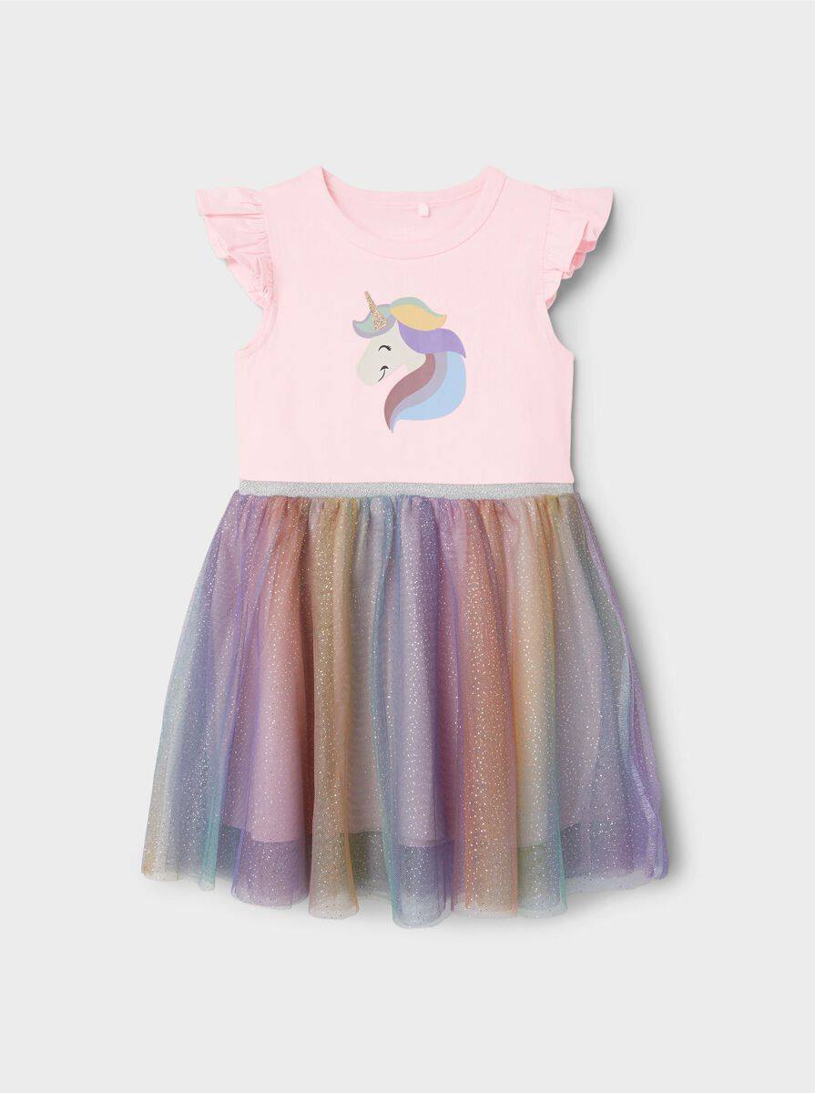 EMP "NMFhappi S/S Dress Unicorn" Kleid multicolor von name it