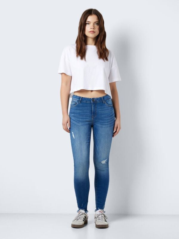 EMP "NMKIMMY NW DESTROY ANK SKNY AZ369DB NOOS" Jeans Blau Von Noisy May