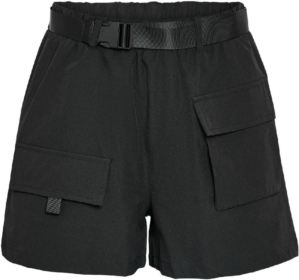 EMP "NMKirby Cargo Shorts W Belt WVN" Short schwarz von Noisy May