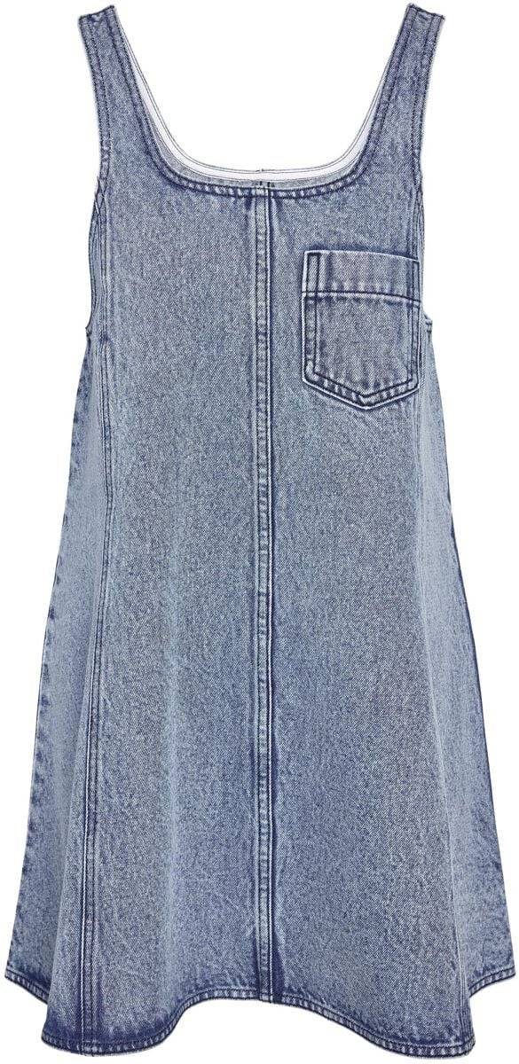 EMP "NMLilje Strap Denim Dress VI474MB" Kurzes Kleid blau von Noisy May