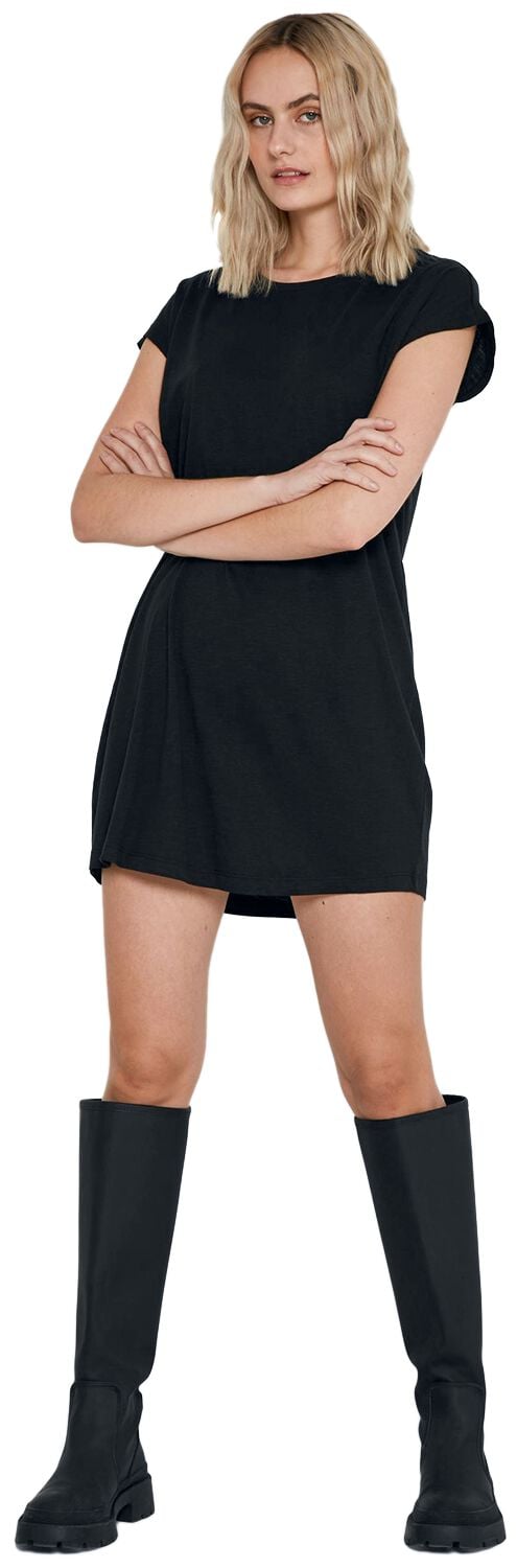 EMP "NMMathilde Dress" Kurzes Kleid Schwarz Von Noisy May