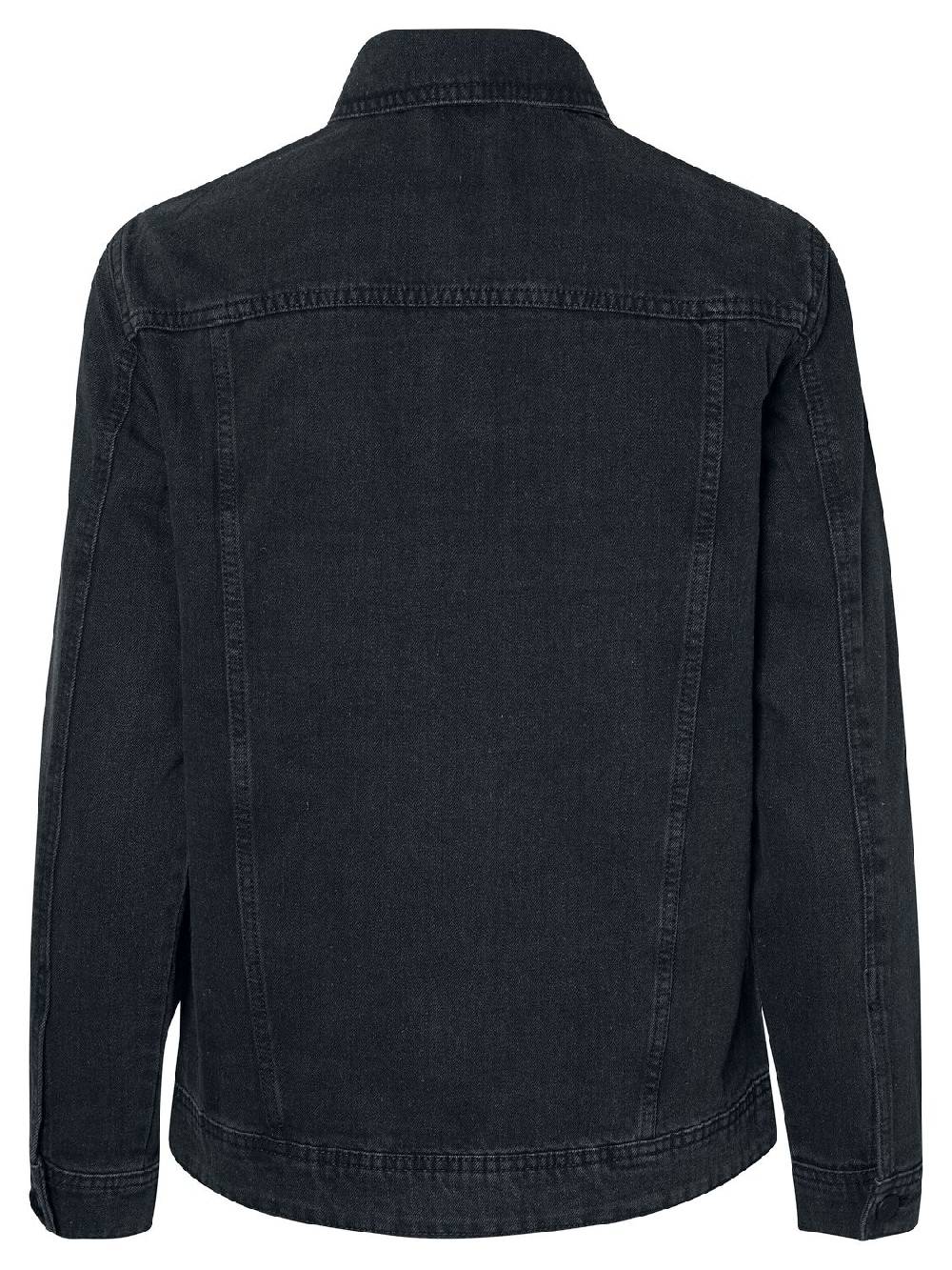 EMP "NMOle Black Denim Jacket" Jeansjacke Schwarz Von Noisy May