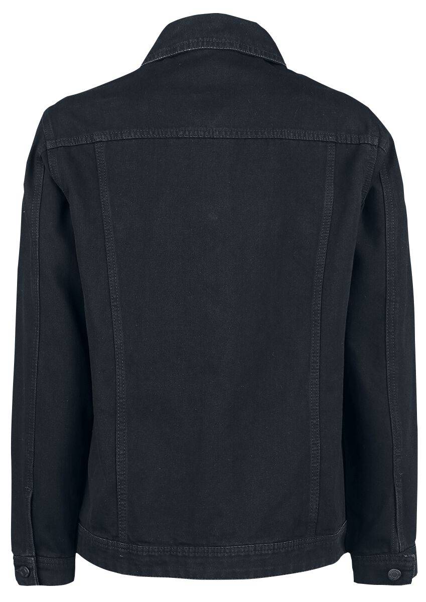 EMP "NMOle Black Denim Jacket" Jeansjacke Schwarz Von Noisy May
