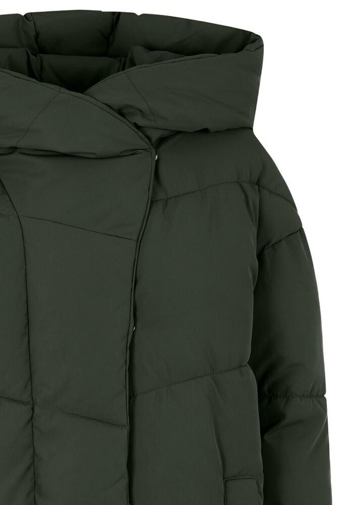 EMP "NMTally Long Jacket" Wintermantel Oliv Von Noisy May