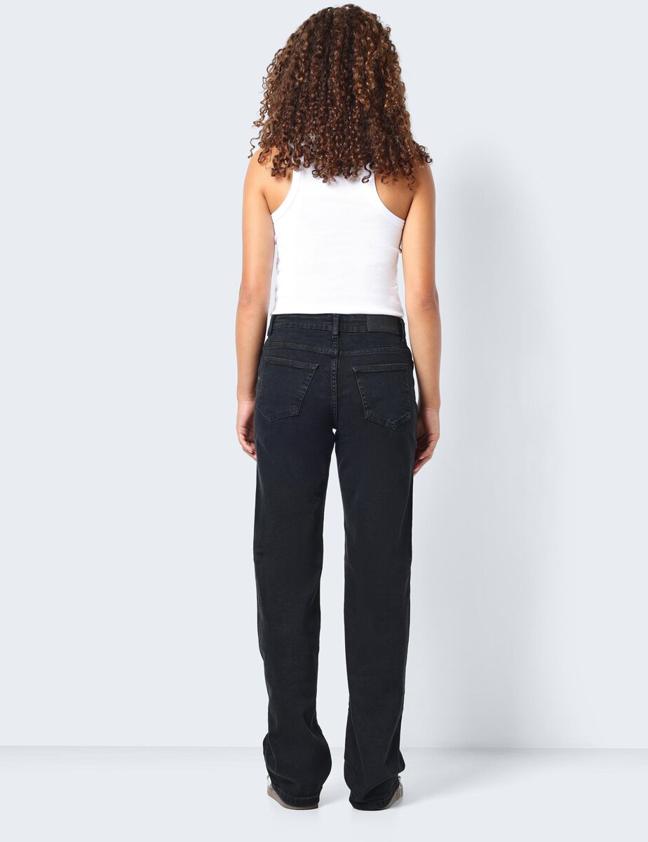 EMP "NMYolanda NW Wide Jeans Black NOOS" Jeans Schwarz Von Noisy May