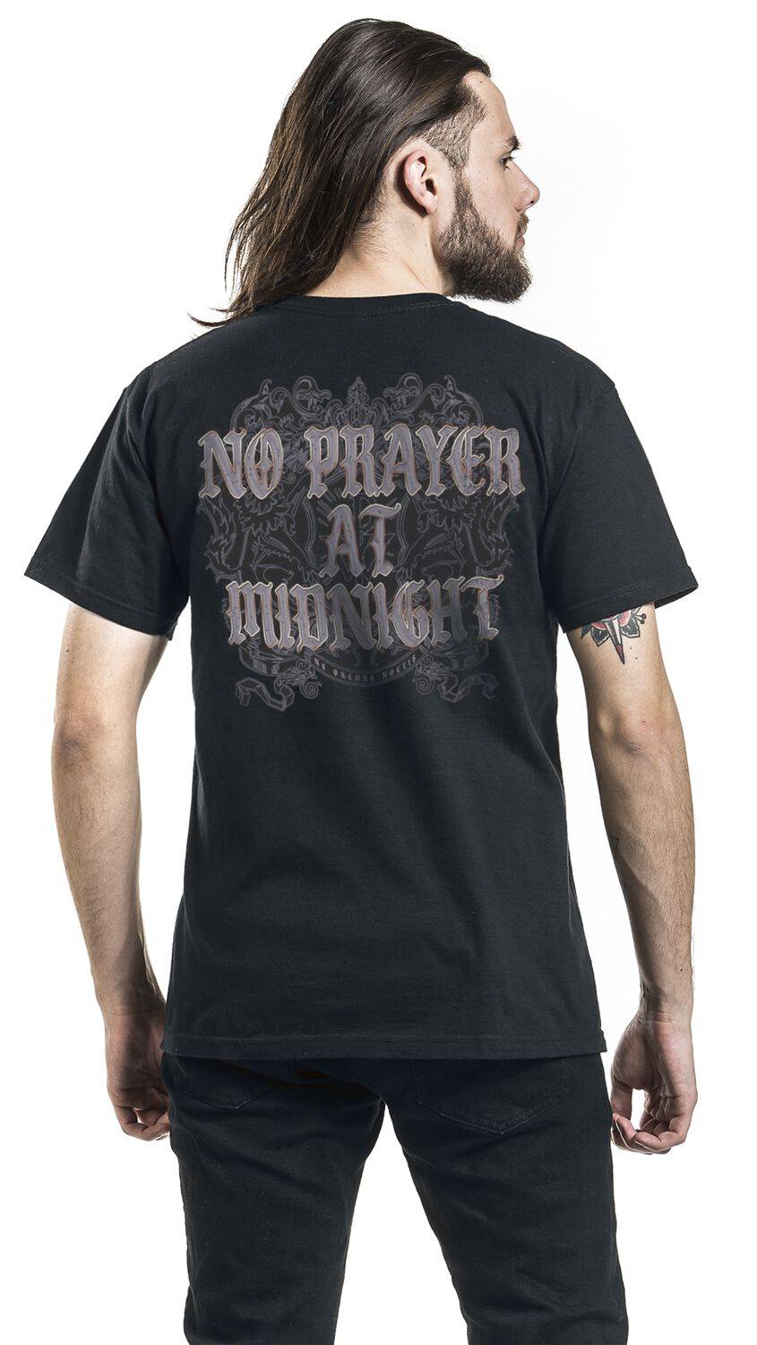 EMP "No Prayer On Midnight" T-Shirt Schwarz Von Powerwolf