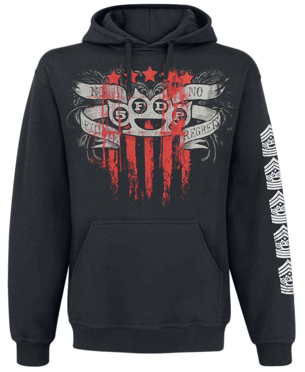 EMP "No Regrets" Kapuzenpullover schwarz von Five Finger Death Punch