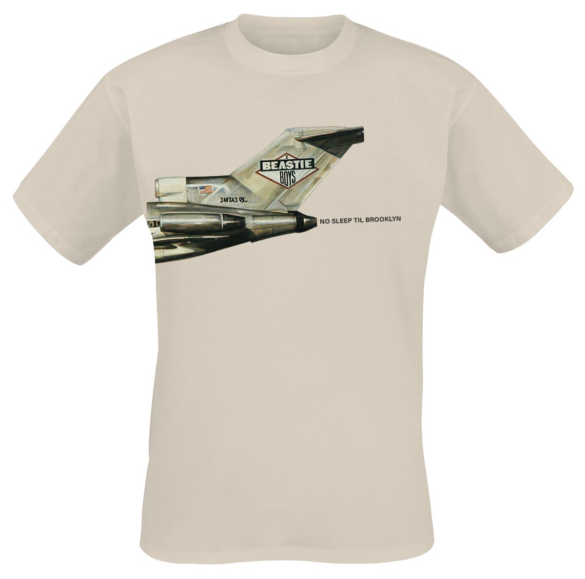 EMP "No Sleep Til Brooklyn Plane" T-Shirt sand von Beastie Boys