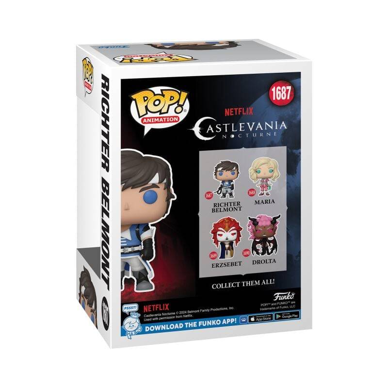 EMP "Nocturne - Richter Belmont Vinyl Figur 1687" Funko Pop! Multicolor Von Castlevania