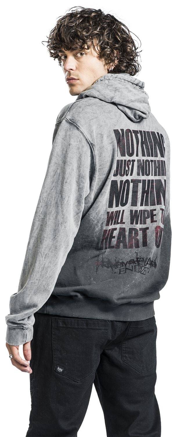 EMP "Nothing" Kapuzenpullover Grau Von Heaven Shall Burn