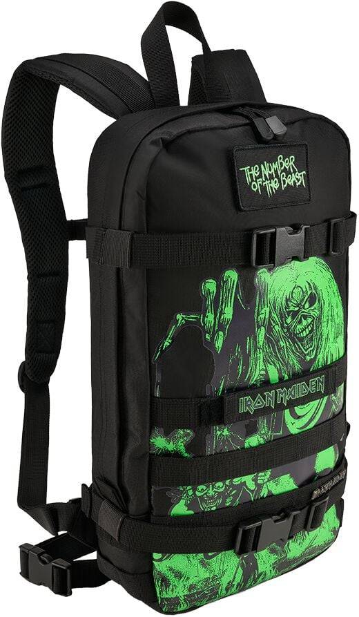 EMP "Number Of The Beast - Cooper Daypack" Rucksack schwarz von Iron Maiden
