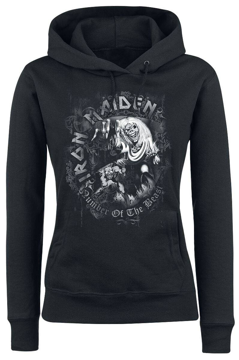 EMP "Number Of The Beast" Kapuzenpullover schwarz von Iron Maiden