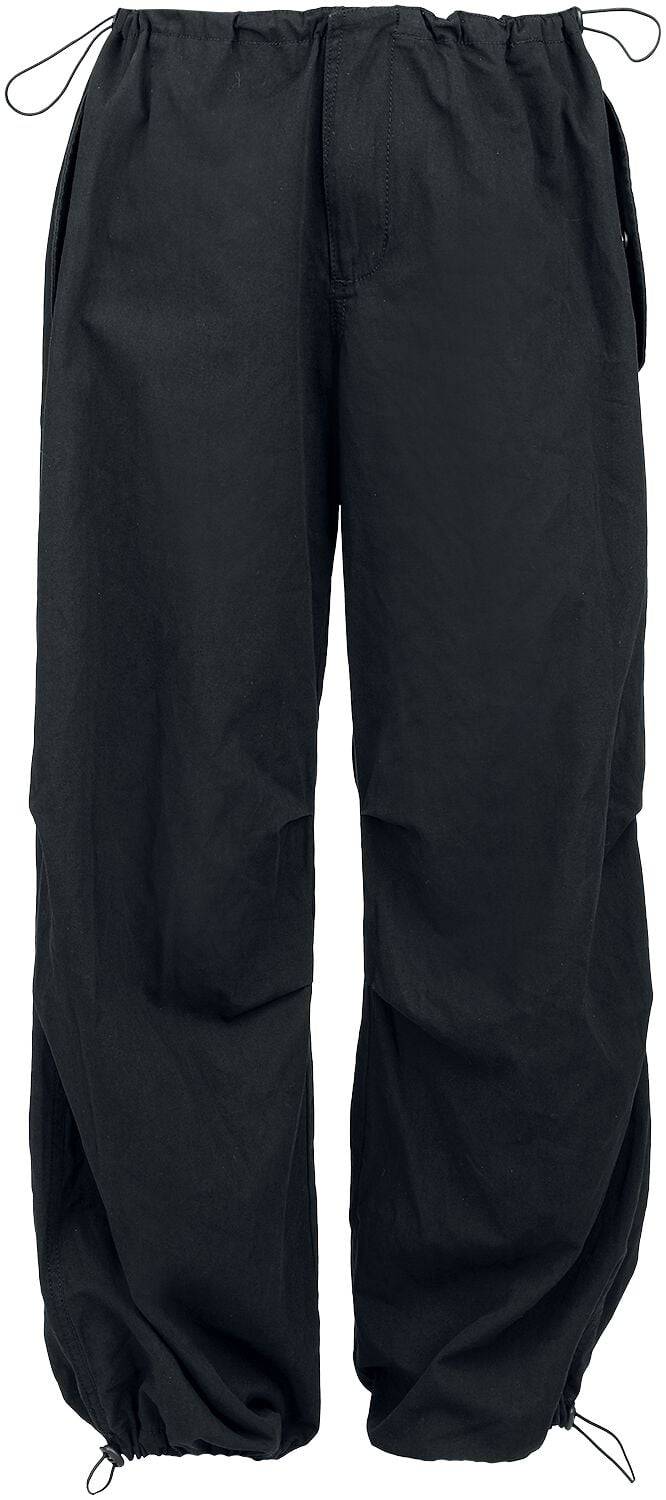 EMP "Nyx Wide Leg Trousers" Stoffhose schwarz von Banned Alternative