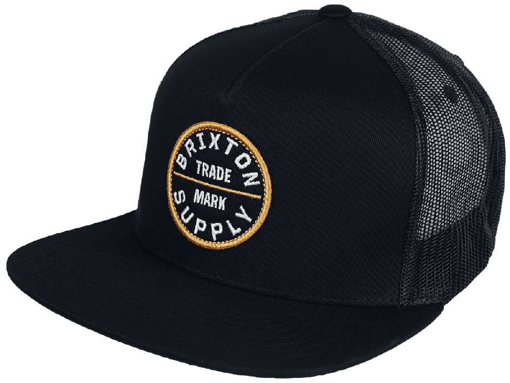 EMP "OATH MP TRUCKER HAT" Cap schwarz/schwarz von Brixton