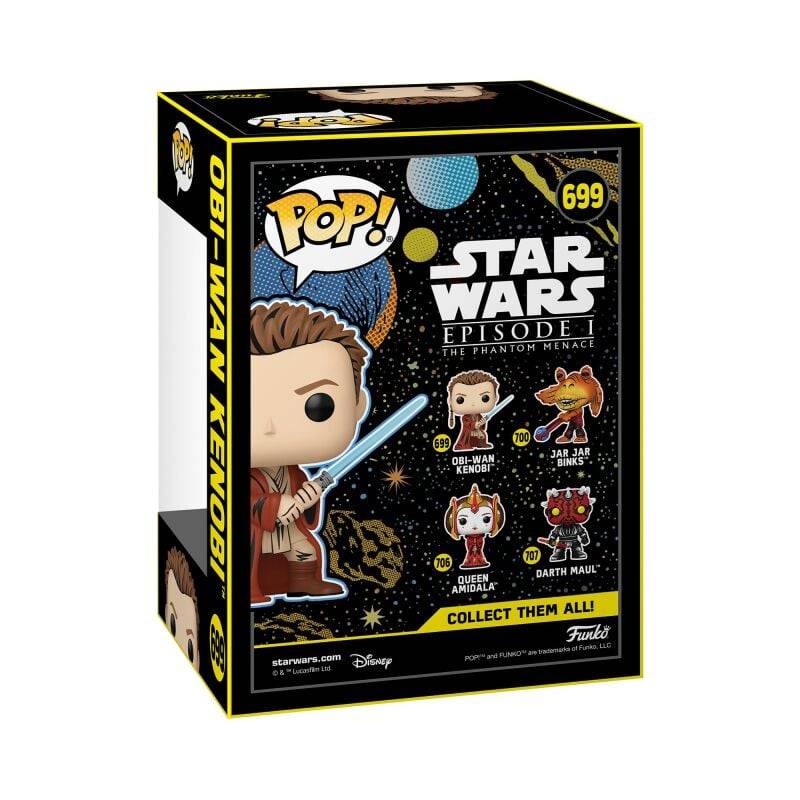 EMP "Obi-Wan Kenobi Vinyl Figur 699" Funko Pop! Multicolor Von Star Wars