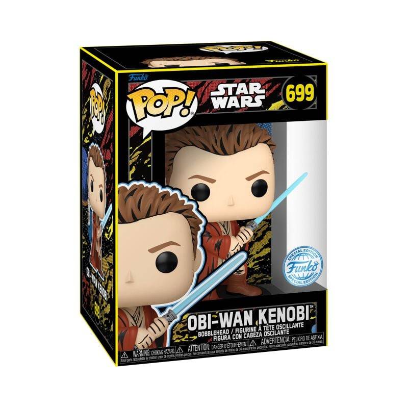 EMP "Obi-Wan Kenobi Vinyl Figur 699" Funko Pop! multicolor von Star Wars