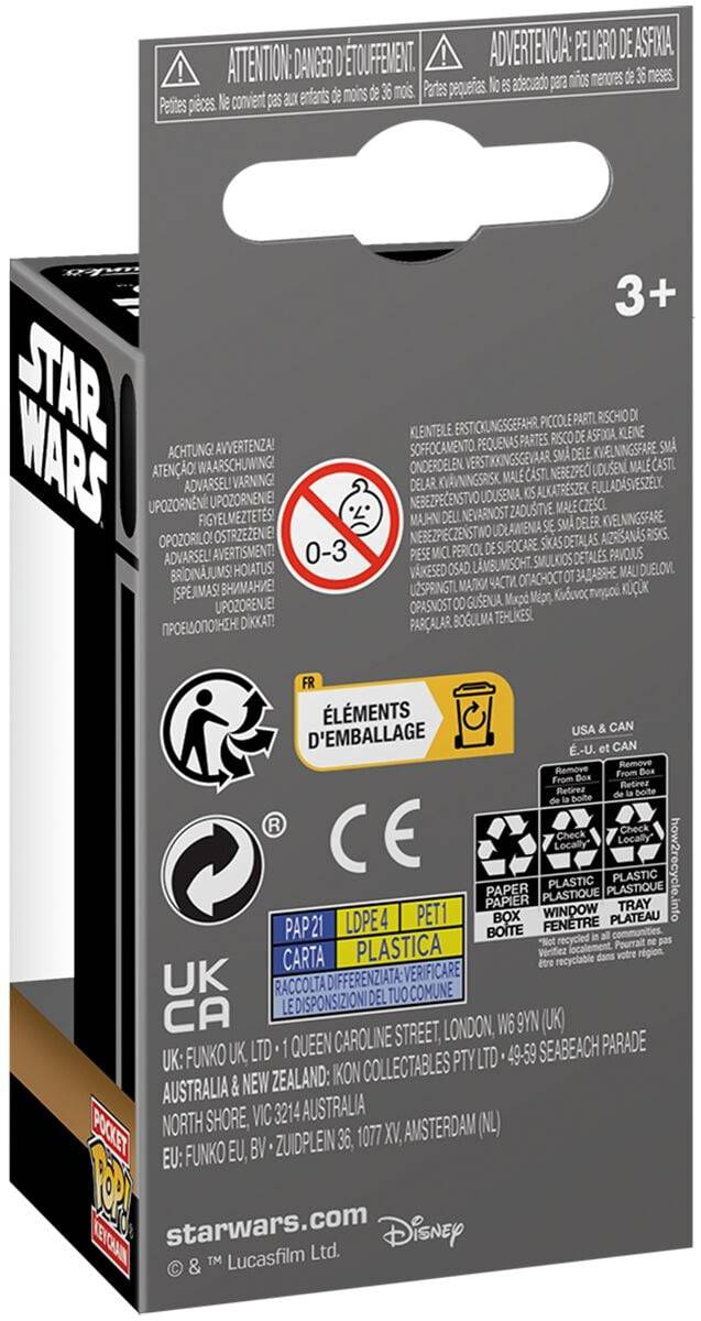 EMP "Obi-Wan Kenobi - Young Luke Skywalker Pocket Pop!" Funko Pocket Pop! Multicolor Von Star Wars