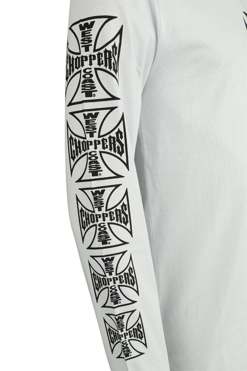 EMP "OG LBC Long Sleeve" Langarmshirt Weiß Von West Coast Choppers