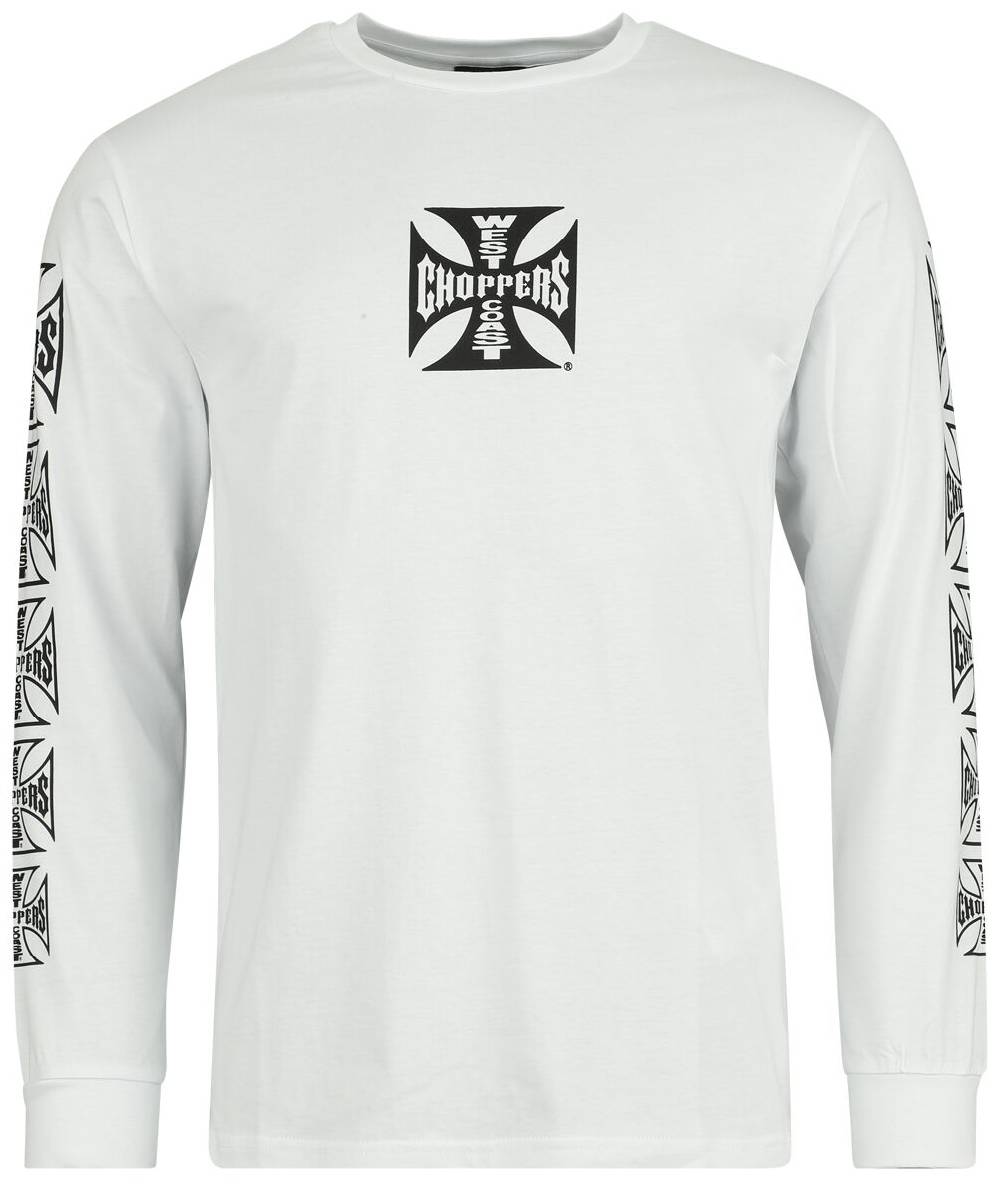 EMP "OG LBC Long Sleeve" Langarmshirt weiß von West Coast Choppers