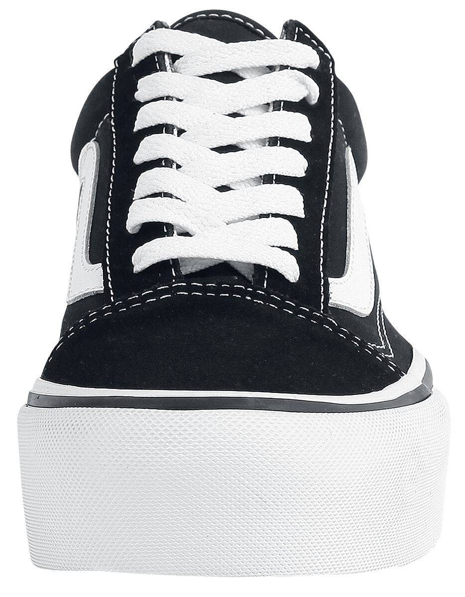 EMP "Old Skool Platform" Creepers Schwarz/weiß Von Vans