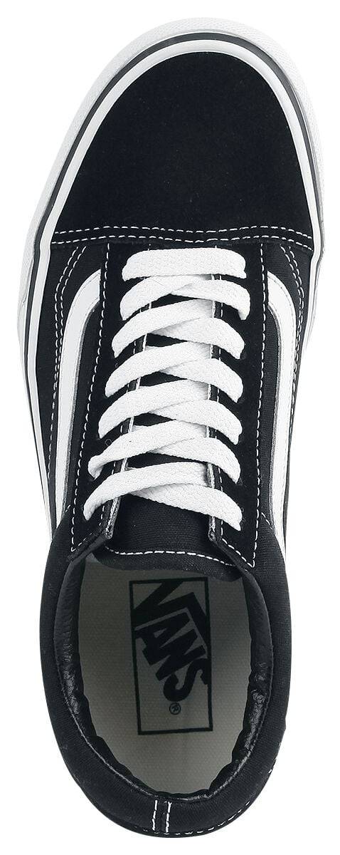 EMP "Old Skool Platform" Creepers Schwarz/weiß Von Vans