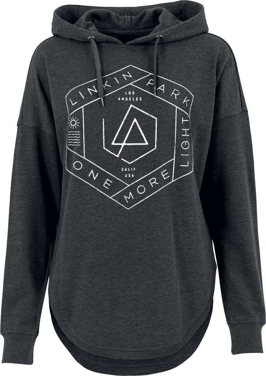 EMP "One More Light" Kapuzenpullover charcoal meliert von Linkin Park