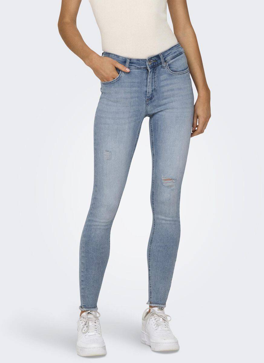 EMP "Onlblush Mid SK AK RW DS DNM REA685" Jeans Blau Von Only