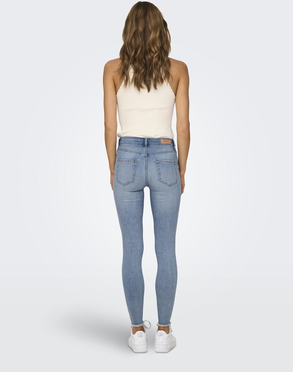 EMP "Onlblush Mid SK AK RW DS DNM REA685" Jeans Blau Von Only