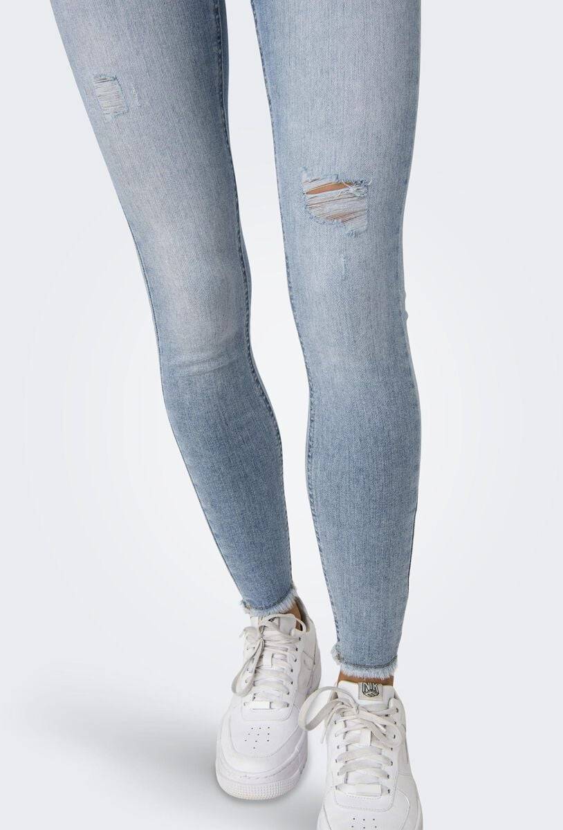 EMP "Onlblush Mid SK AK RW DS DNM REA685" Jeans Blau Von Only