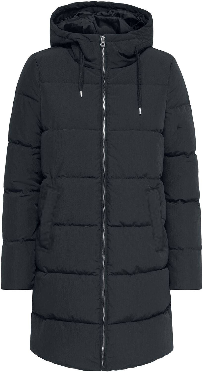 EMP "ONLDolly Long Puffer Coat" Mantel schwarz von Only