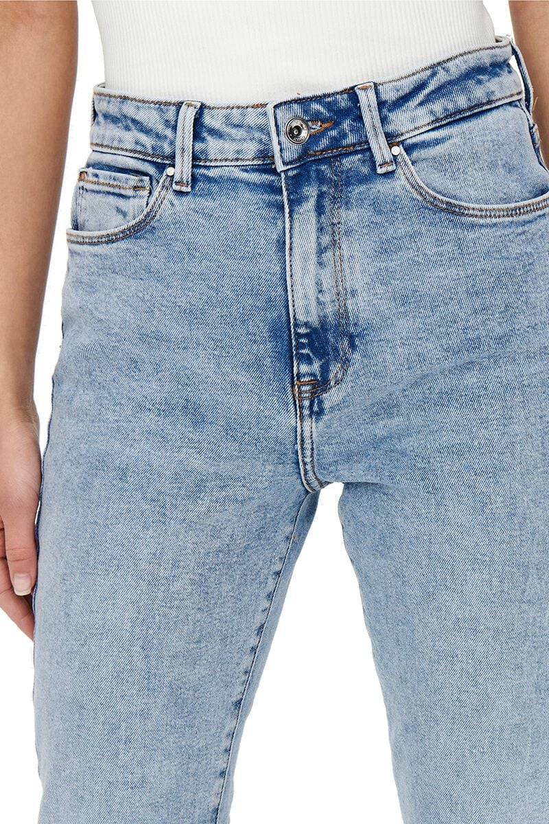 EMP "ONLEMILY STRETCH HW ST AK DNM CRO789NOOS" Jeans Hellblau Von Only