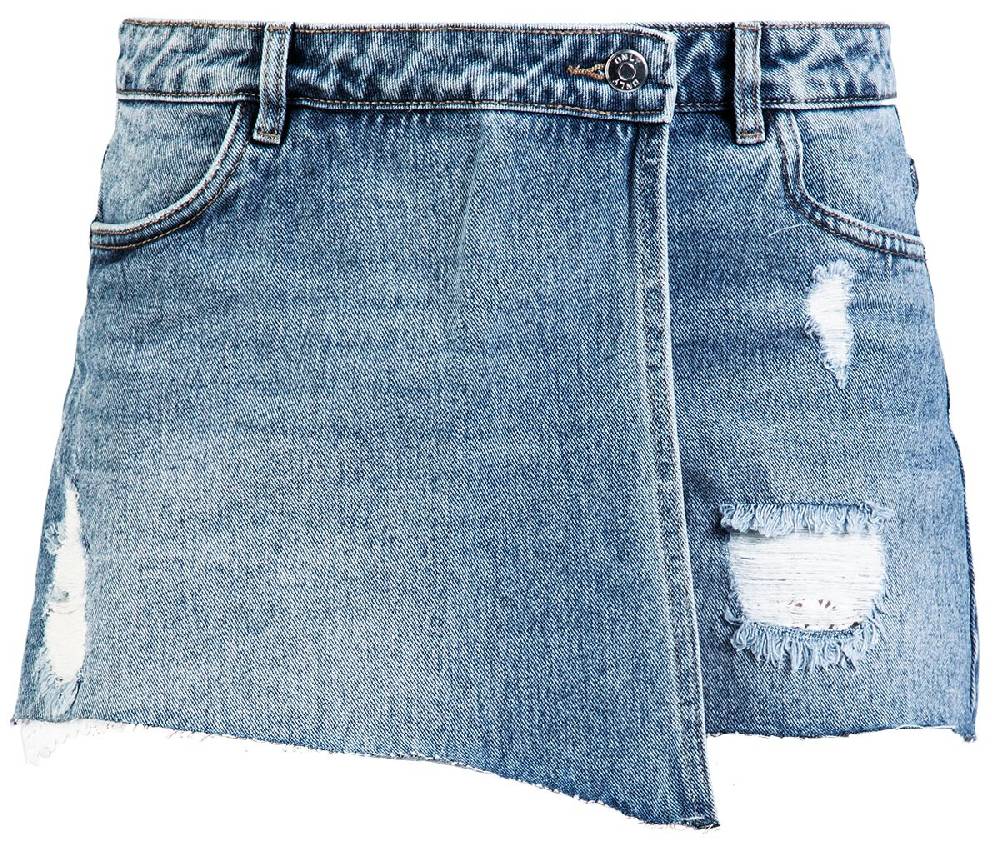 EMP "Onlexas reg DNM Skort BJ NOOS" Short blau von Only