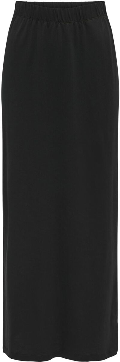 EMP "Onlmay Life Long Skirt JRS" Langer Rock schwarz von Only
