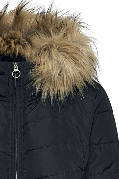 EMP "ONLNewellan Quilted Hood Jacket" Winterjacke Schwarz Von Only