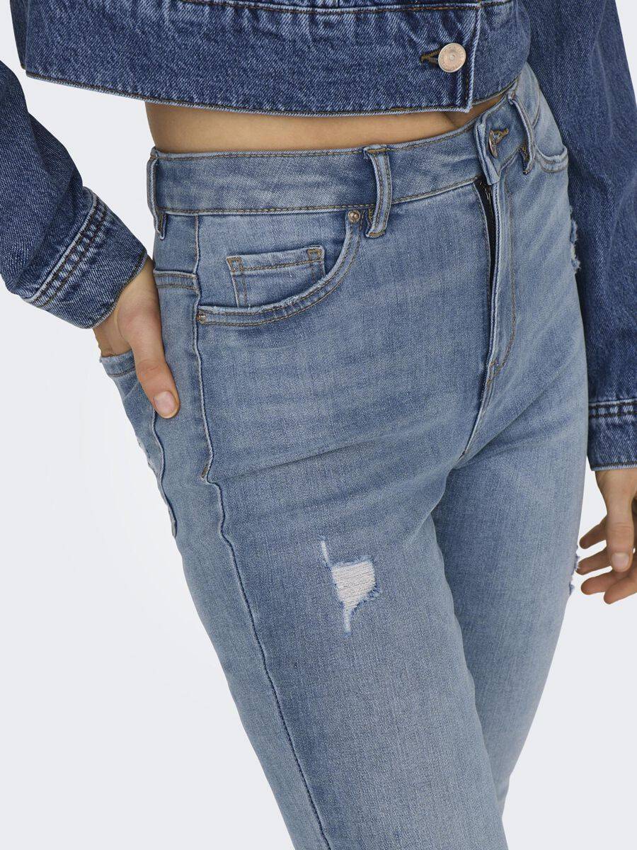 EMP "Onlrose HW Skinny DNM GUA058" Jeans Blau Von Only