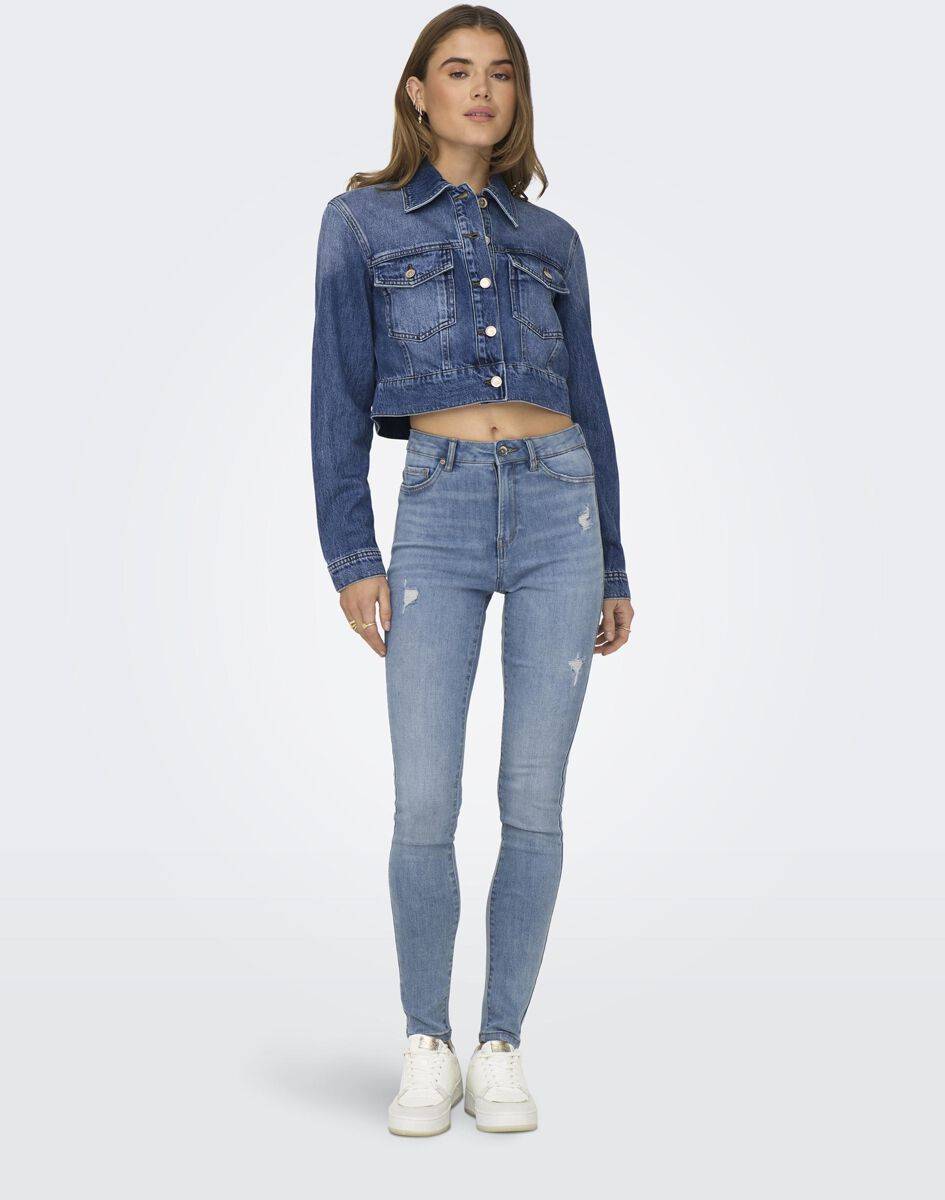EMP "Onlrose HW Skinny DNM GUA058" Jeans Blau Von Only