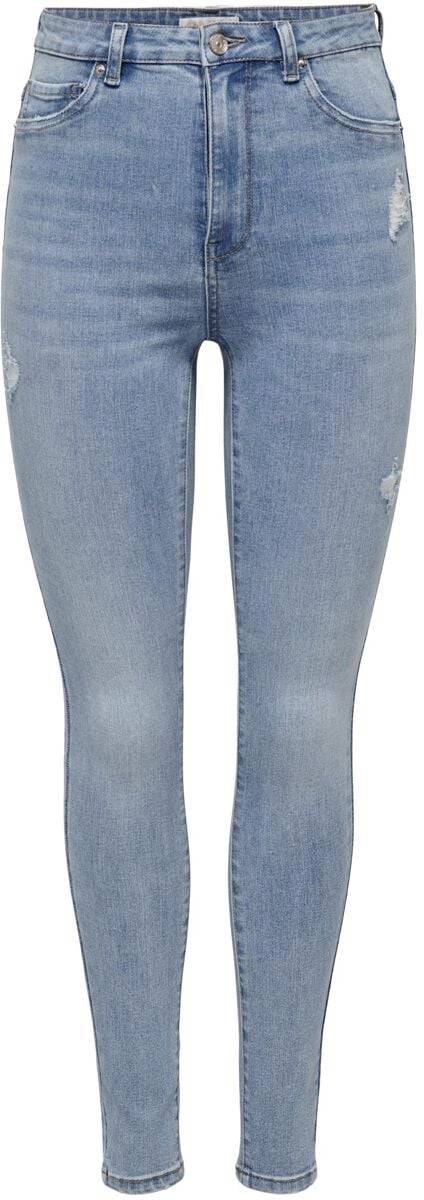EMP "Onlrose HW Skinny DNM GUA058" Jeans blau von Only